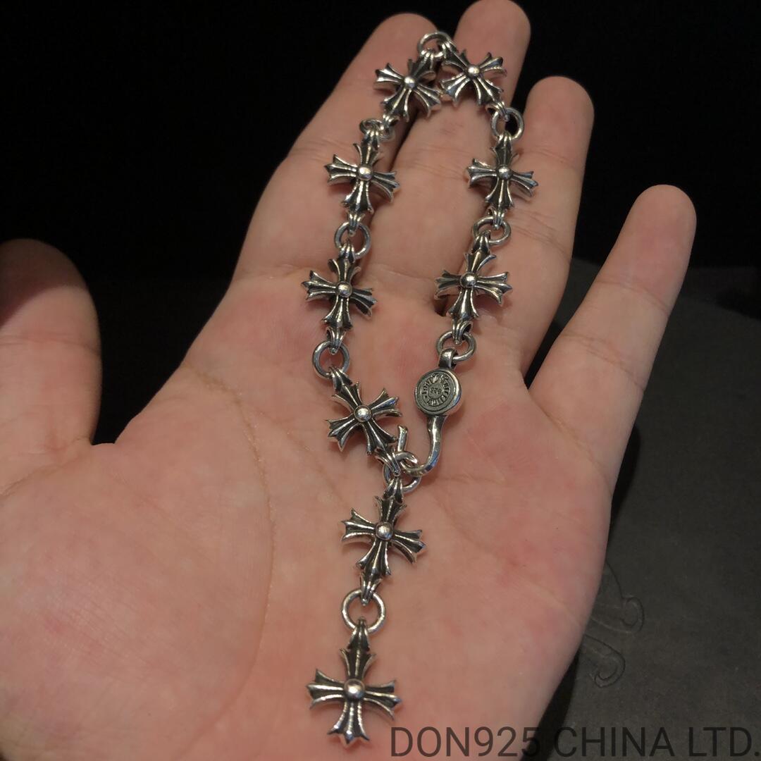 CHROME HEARTS Plus Link Bracelet Free Size