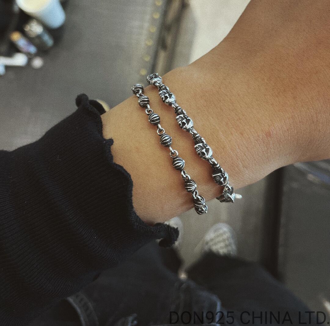 CHROME HEARTS Foti Skull Bracelet