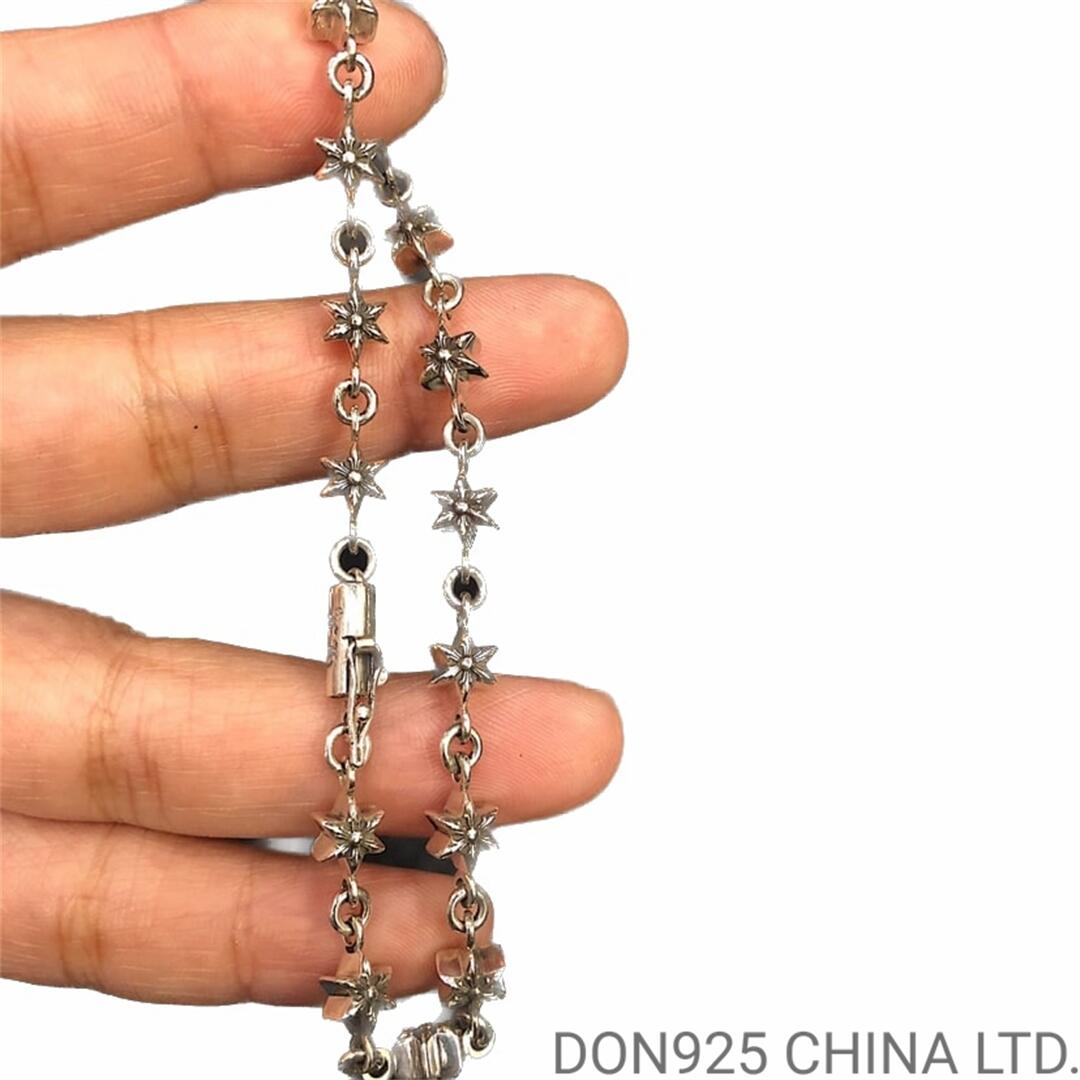 CHROME HEARTS Tiny 6 Sided Star Bracelet