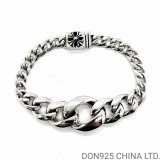 CHROME HEARTS Tapered Classic Link Bracelet