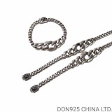 CHROME HEARTS Tapered Classic Link Bracelet