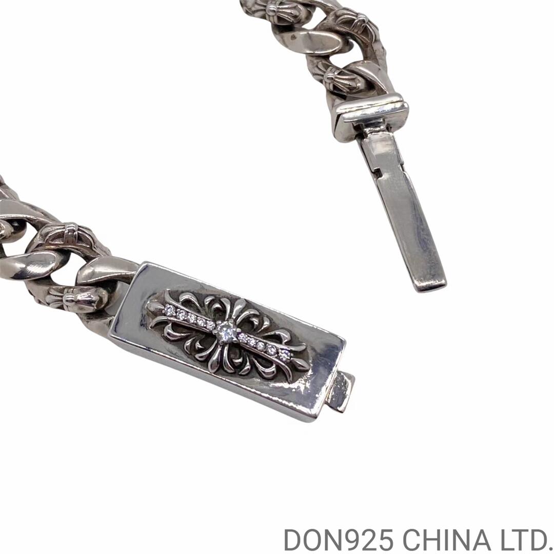 CHROME HEARTS Floral ID Fancy Chain Thin Bracelet