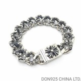 CHROME HEARTS Plus Extra Fancy Chain Thick Bracelet