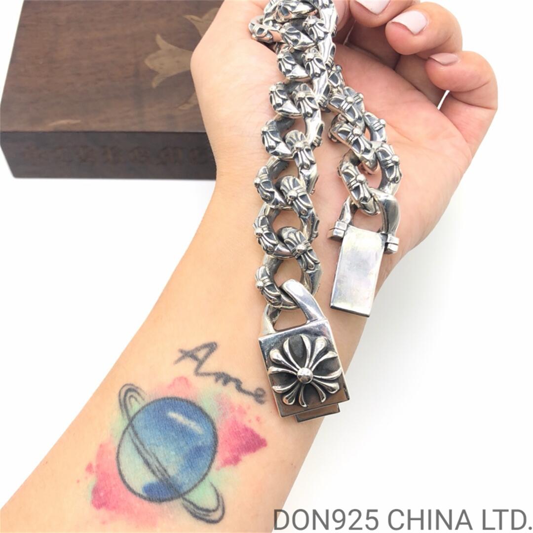 CHROME HEARTS Plus Extra Fancy Chain Thick Bracelet