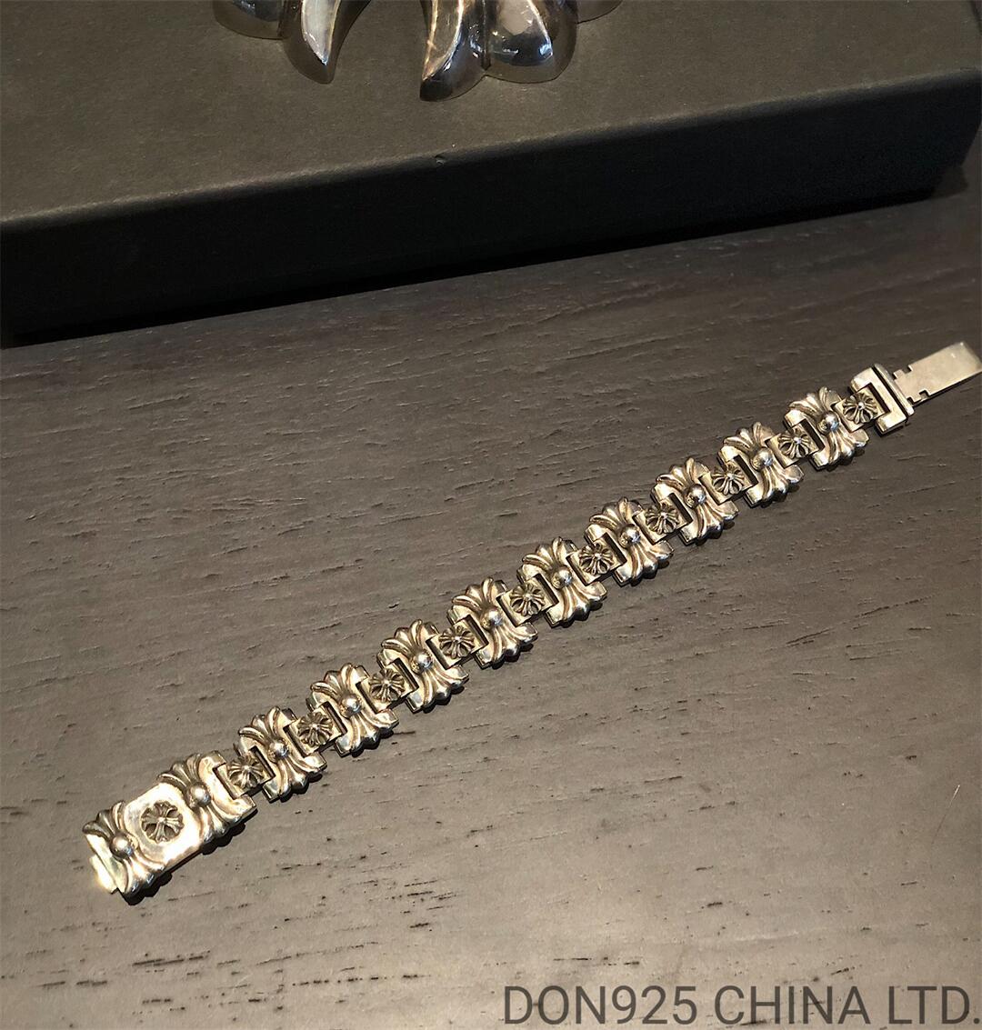 CHROME HEARTS Plus Cross Chain Thick Bracelet