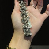 CHROME HEARTS Plus Cross Chain Thick Bracelet