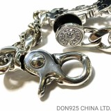 CHROME HEARTS Filigree Fancy Chain Clip Thick Bracelet