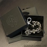 CHROME HEARTS Filigree Fancy Chain Clip Thick Bracelet