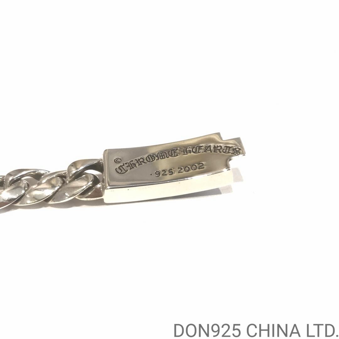 CHROME HEARTS Floral ID Chain Thin Bracelet