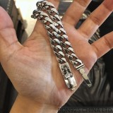 CHROME HEARTS Dagger ID Chain Thin Bracelet