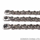 CHROME HEARTS ID Fancy Chain Thick Bracelet