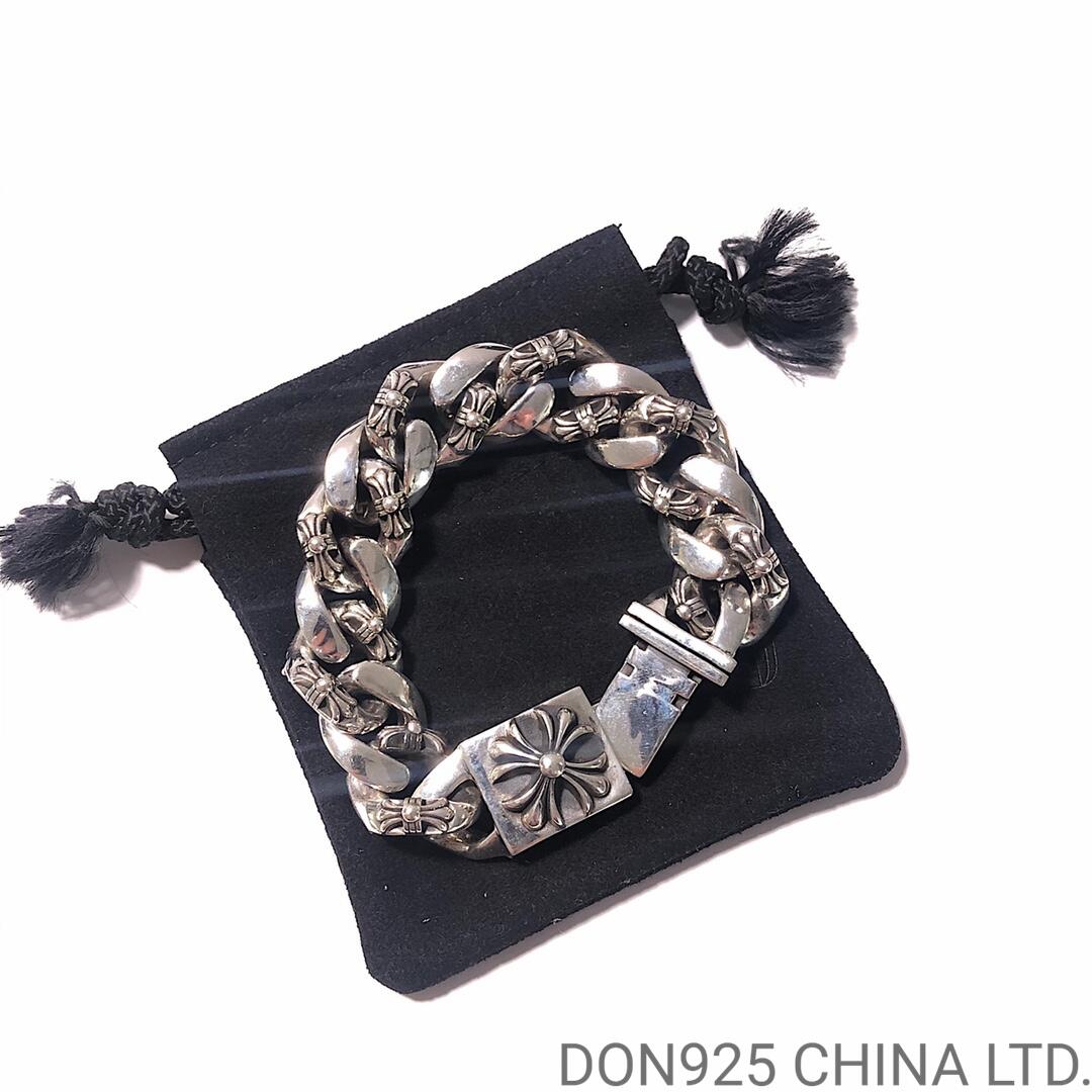 CHROME HEARTS ID Fancy Chain Thick Bracelet