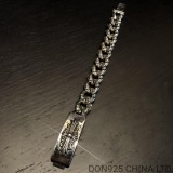 CHROME HEARTS Floral ID Chain Thick Bracelet