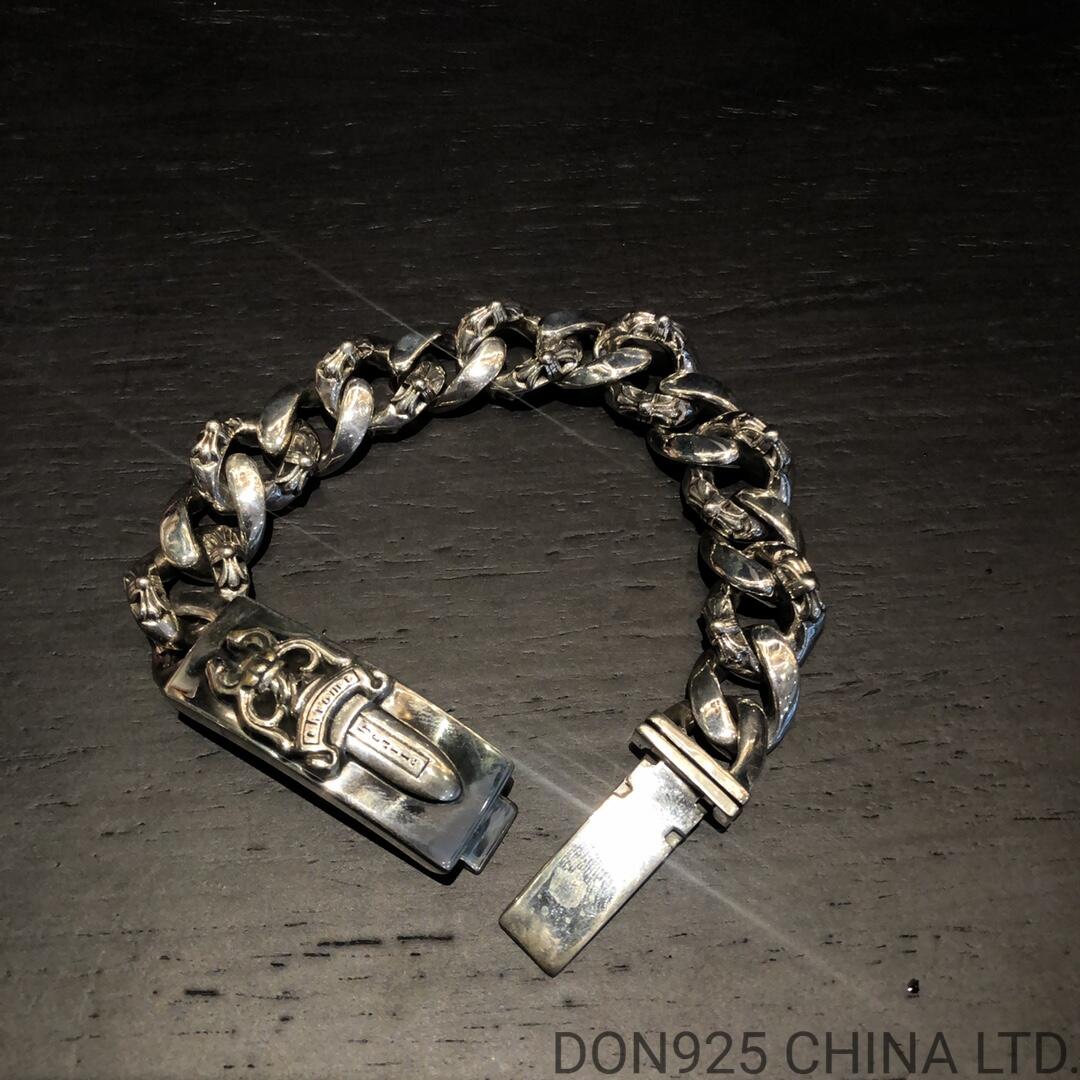 CHROME HEARTS Dagger ID Chain Thick Bracelet