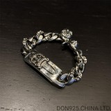 CHROME HEARTS Dagger Link Clip Thick Bracelet