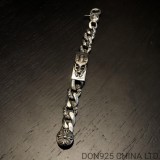 CHROME HEARTS Dagger Link Clip Thick Bracelet