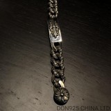 CHROME HEARTS Floral Link Clip Thick Bracelet