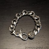 CHROME HEARTS Link Clip Thick Bracelet