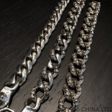 CHROME HEARTS Link Clip Thick Bracelet