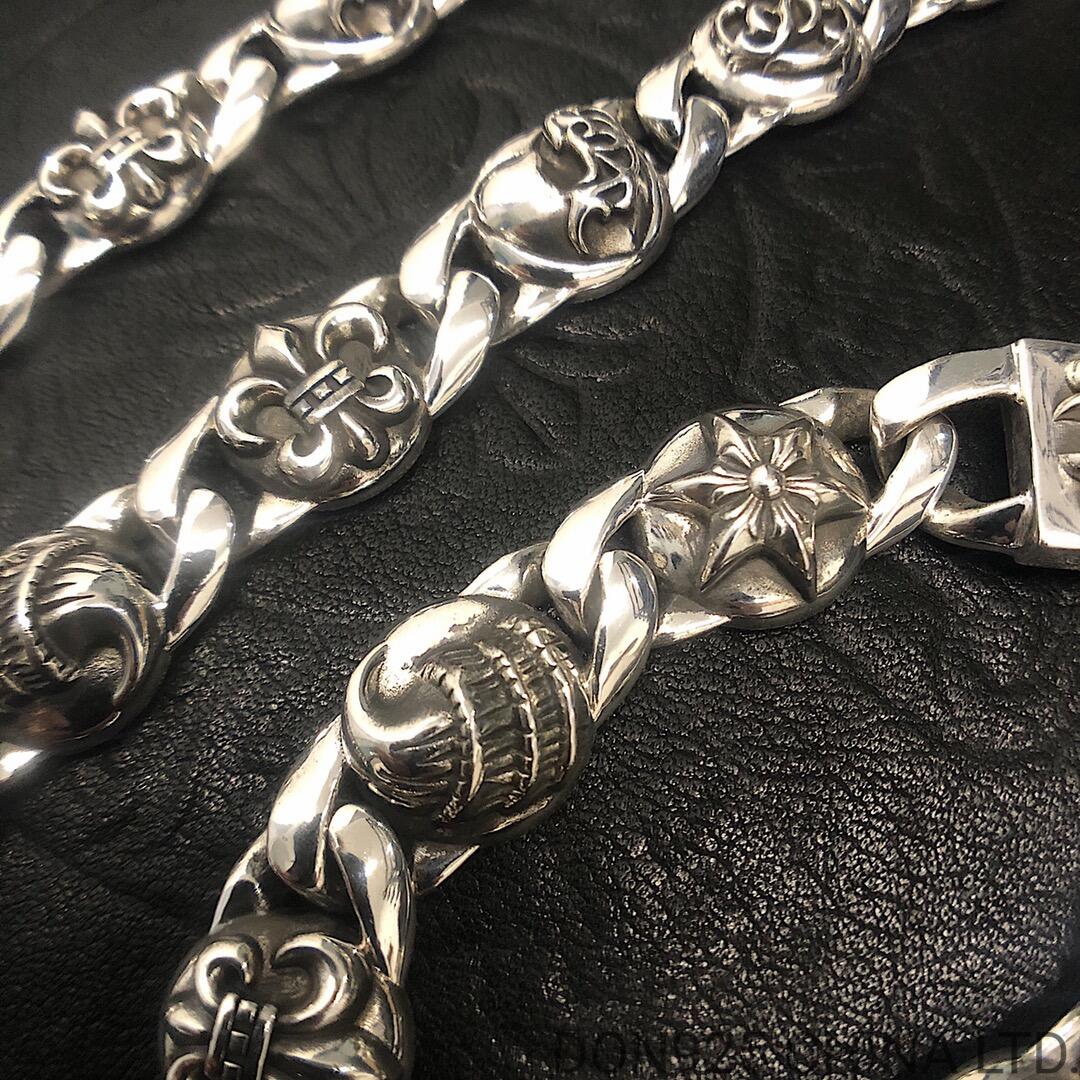 CHROME HEARTS Link Thick Bracelet