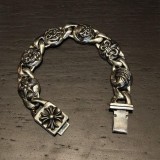 CHROME HEARTS Link Thick Bracelet