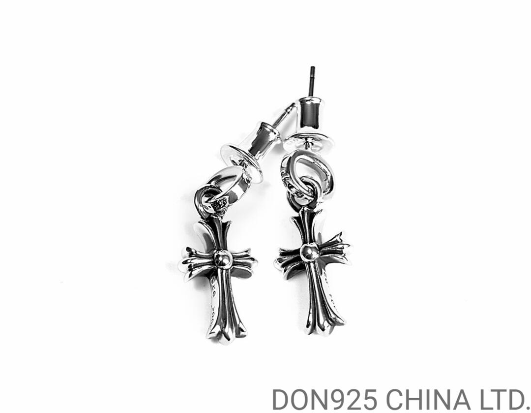 CHROME HEARTS Cross Babyfat Drop Earrings 