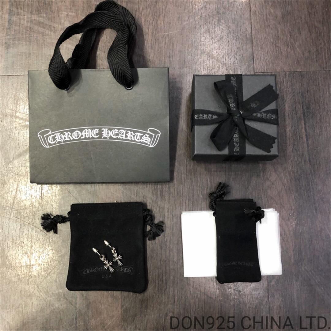 CHROME HEARTS Cross Babyfat Drop Earrings