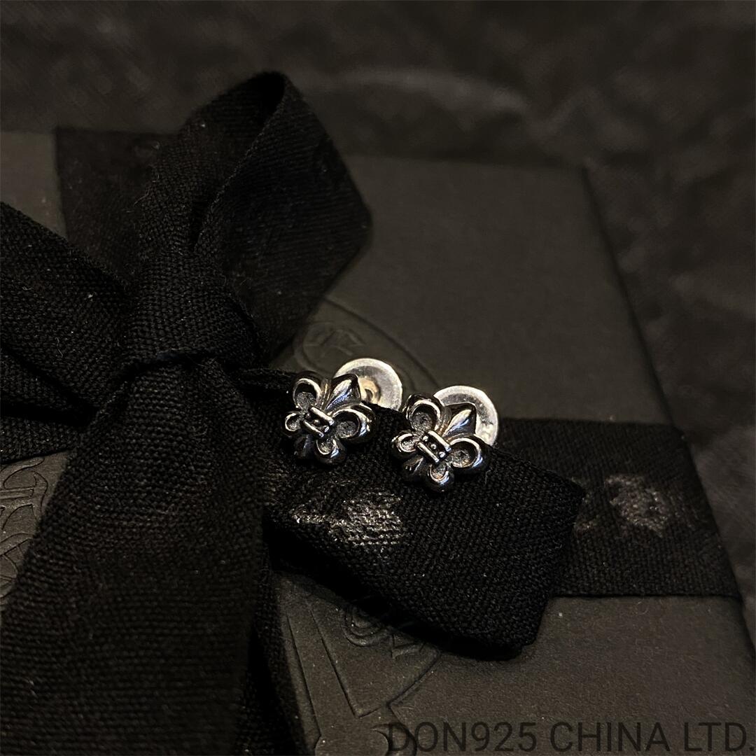 CHROME HEARTS BS Fleur Stud Earrings