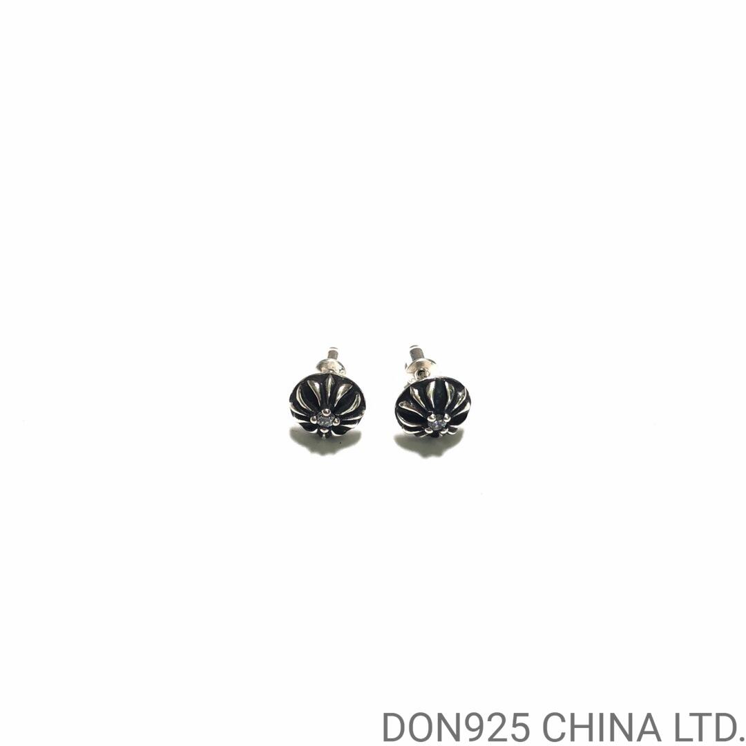 CHROME HEARTS Crossball Stud Earrings