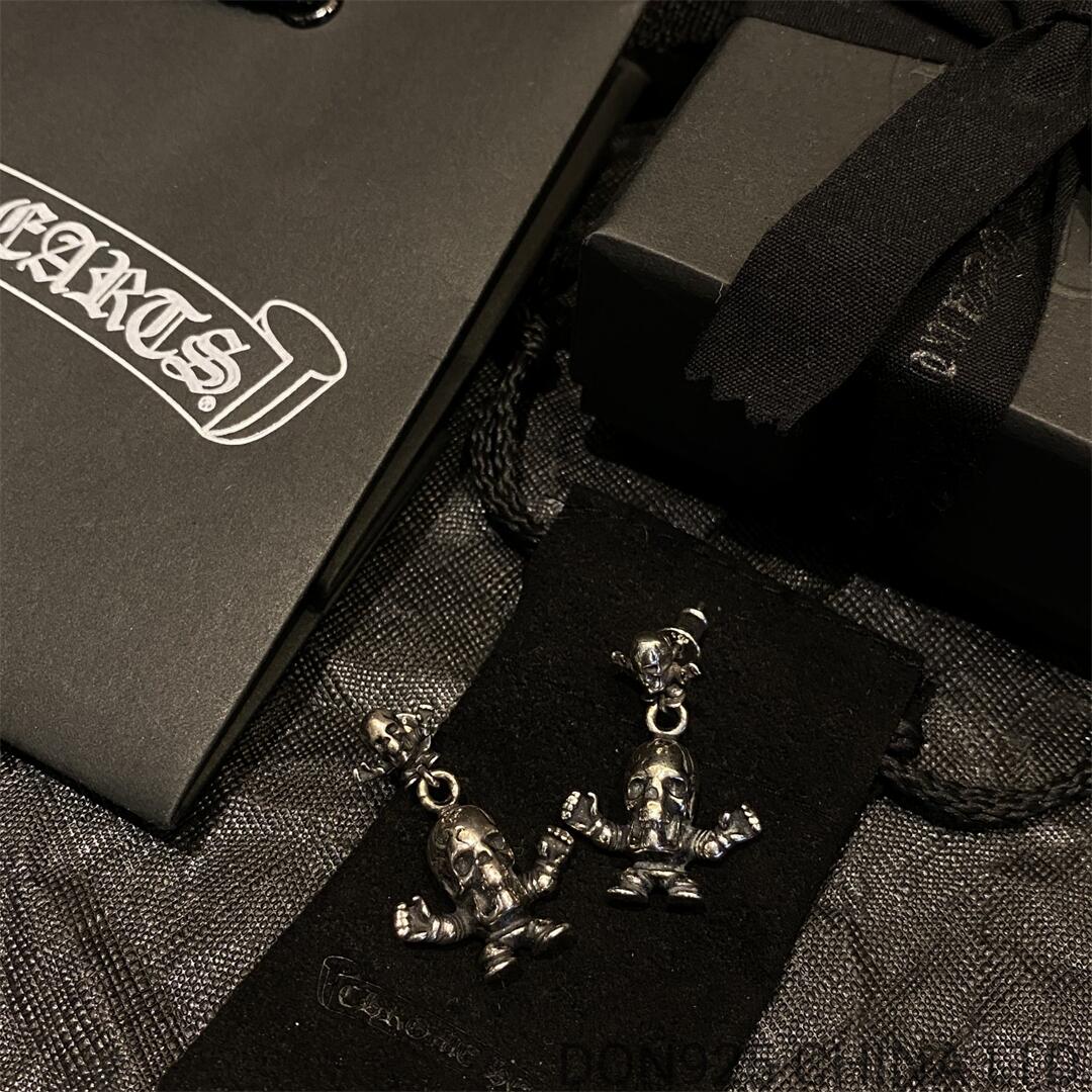 CHROME HEARTS Double Foti Harris Teeter Earrings 