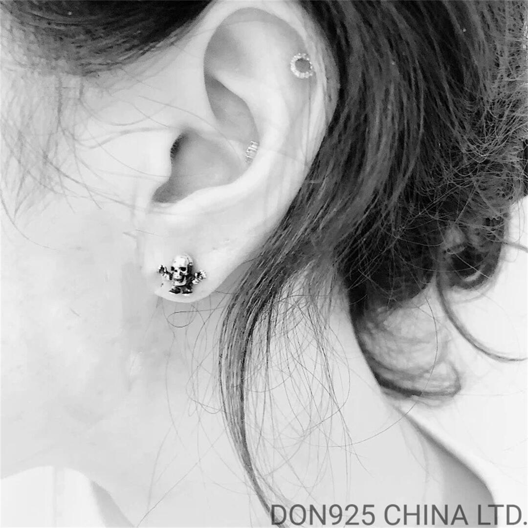 CHROME HEARTS Tiny Foti Harris Teeter Earrings