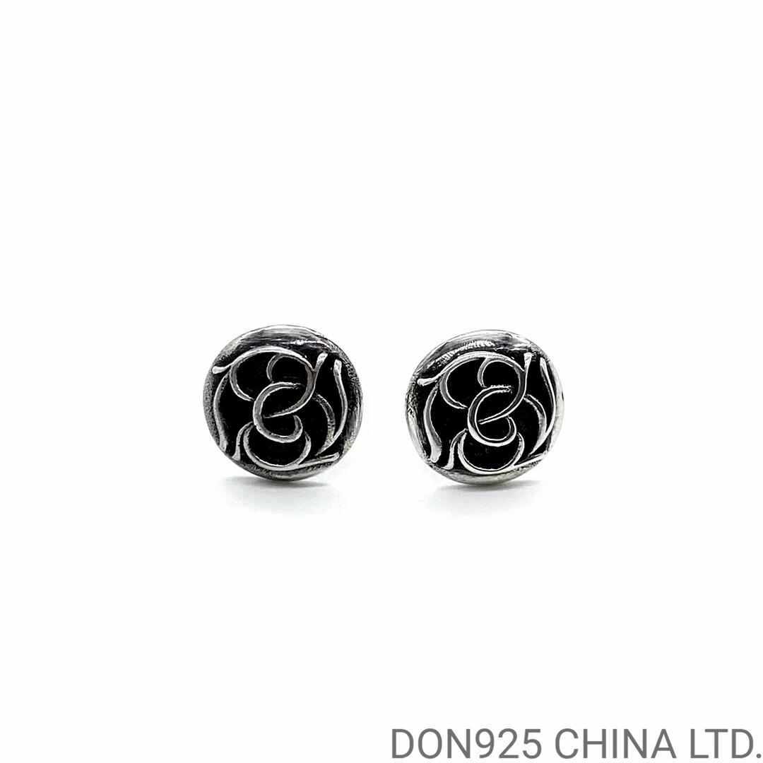 CHROME HEARTS Rose Stud Earrings