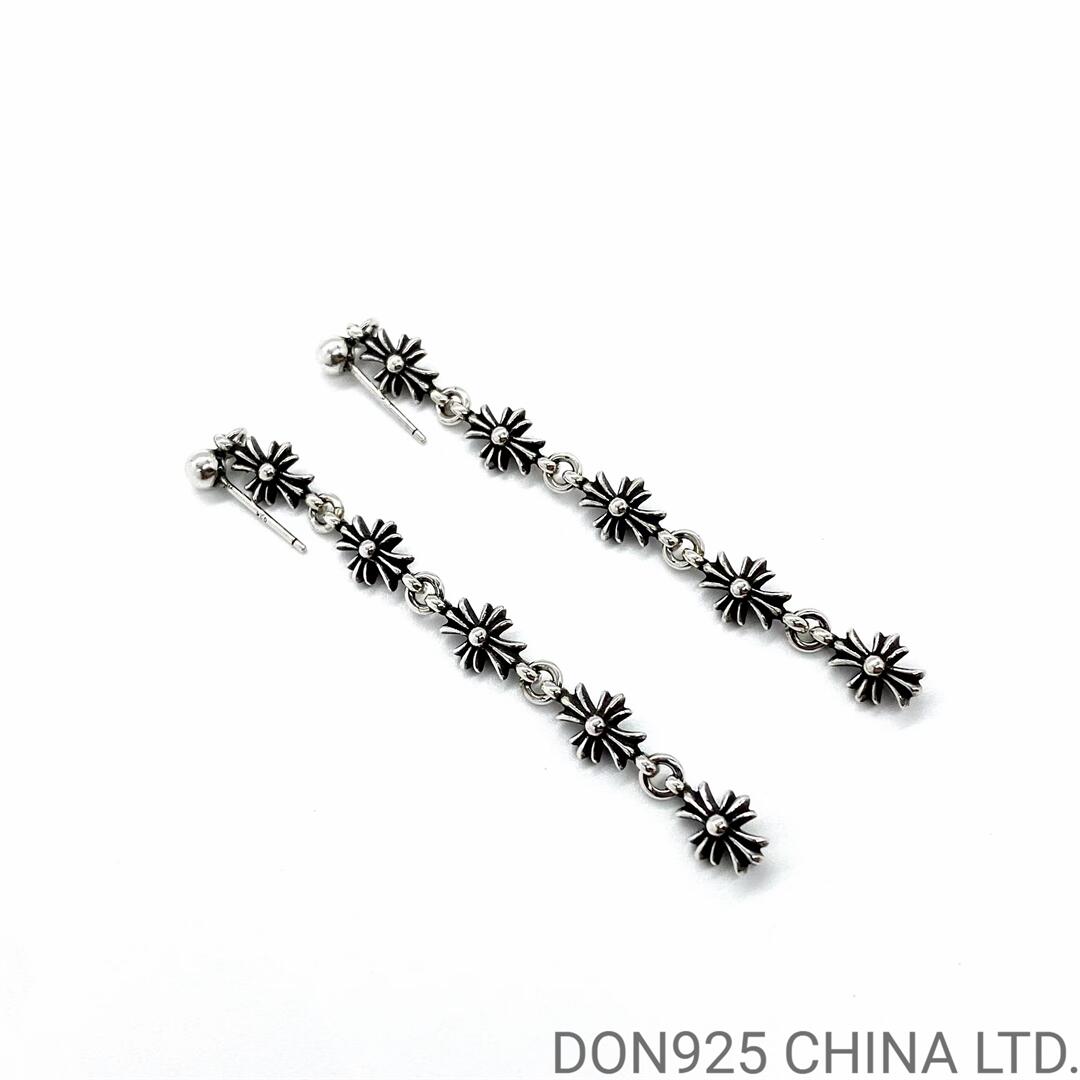 CHROME HEARTS 5 Drop Cross Earrings