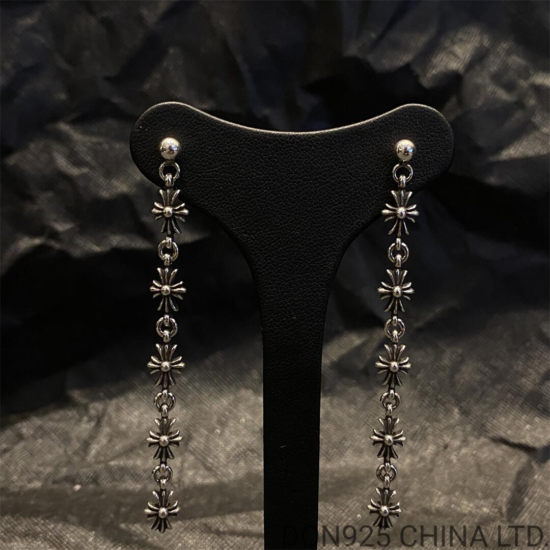 CHROME HEARTS 5 Drop Cross Earrings