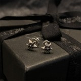 Chrome Hearts Star Sutd Earrings in 925s Silver (1 Pair)