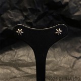 Chrome Hearts Star Sutd Earrings in 925s Silver (1 Pair)