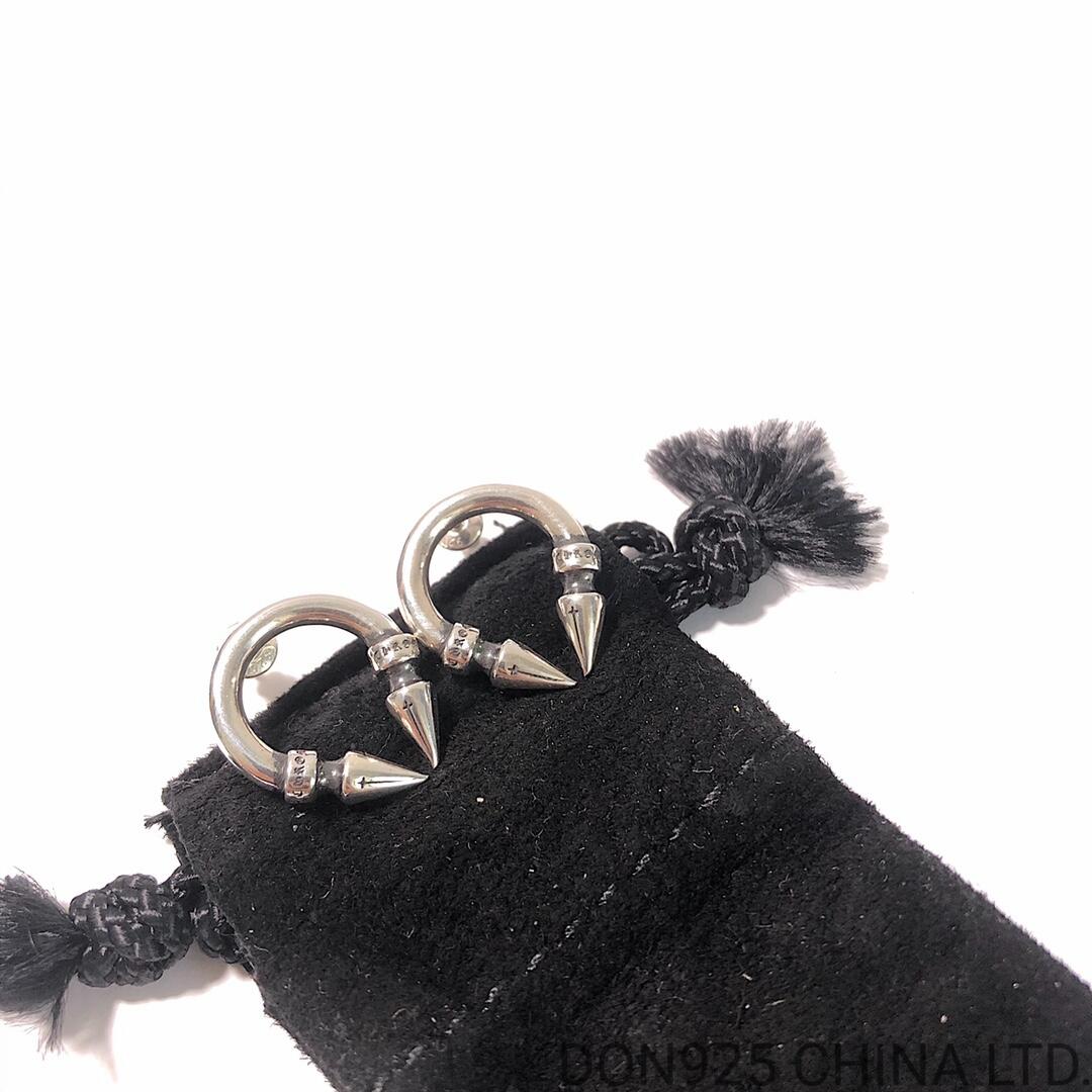 CHROME HEARTS Double Spike Earrings