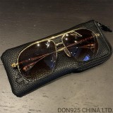 CHROME HEARTS Rehab Sunglasses with Gold Handles