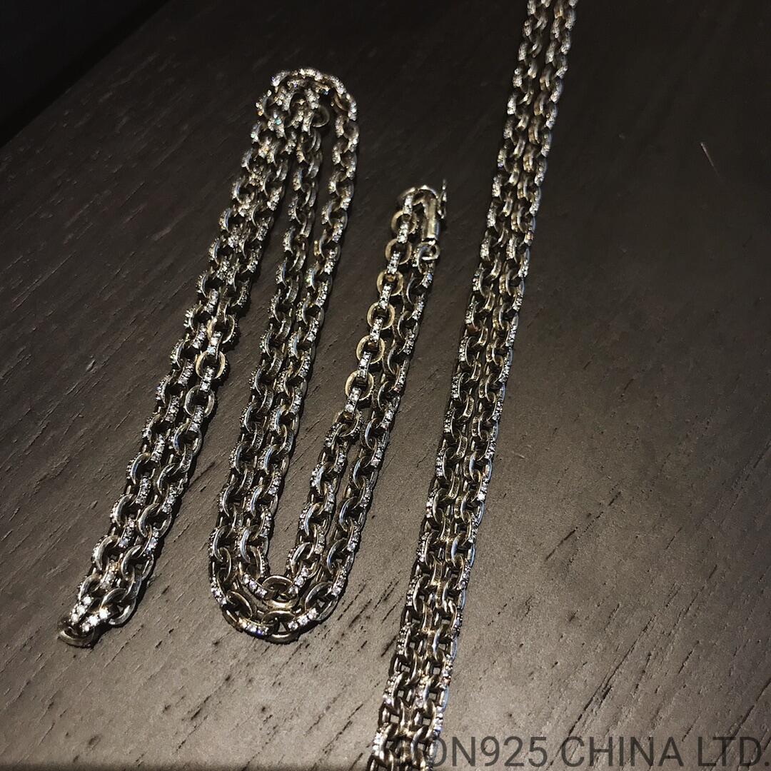 CHROME HEARTS Paper Chain Necklace with Diamonds