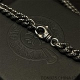 CHROME HEARTS Extra Fancy Mini Chain Necklace 50CM