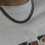 CHROME HEARTS Extra Fancy Mini Chain Necklace 50CM