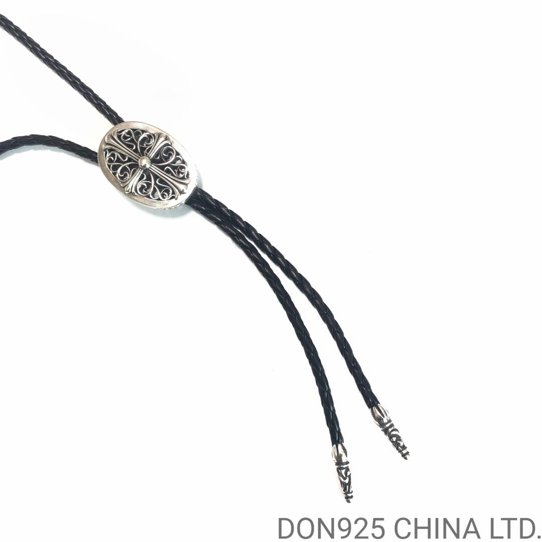 CHROME HEARTS Keeper Necklace (with 100CM Leather Rope)