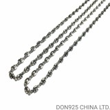 CHROME HEARTS Foti Chain Necklace 55CM