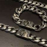 CHROME HEARTS BS Fleur Chain Necklace 55CM, CHROME HEARTS chain Necklace, chain Necklace