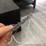 CHROME HEARTS FUCK YOU Logo Necklace (with 45CM NE Chain)