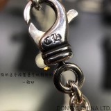 CHROME HEARTS Rolling Stones Lip & Tongue Necklace (with NE Chain)