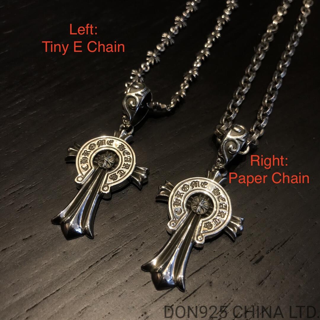 CHROME HEARTS Badge Cross Necklace