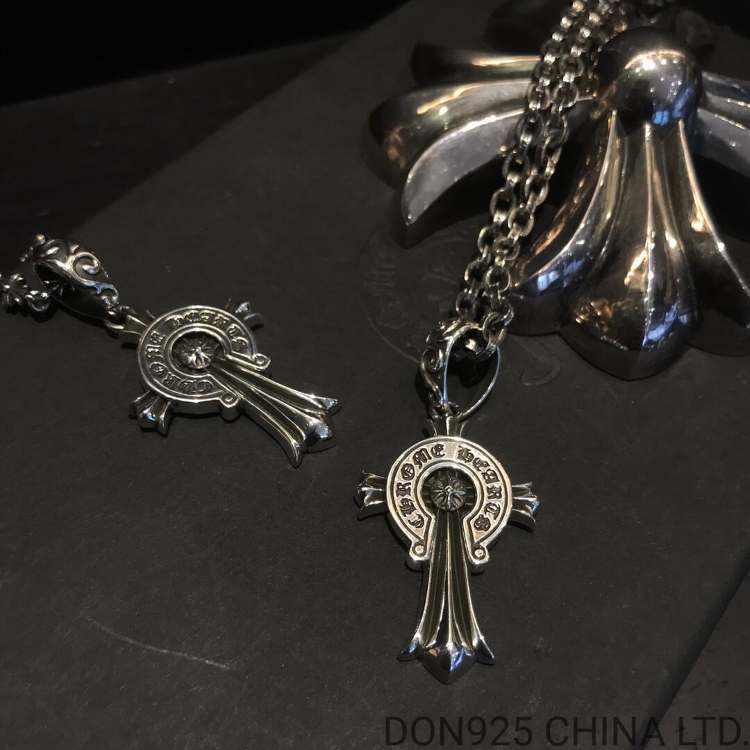 CHROME HEARTS Badge Cross Necklace