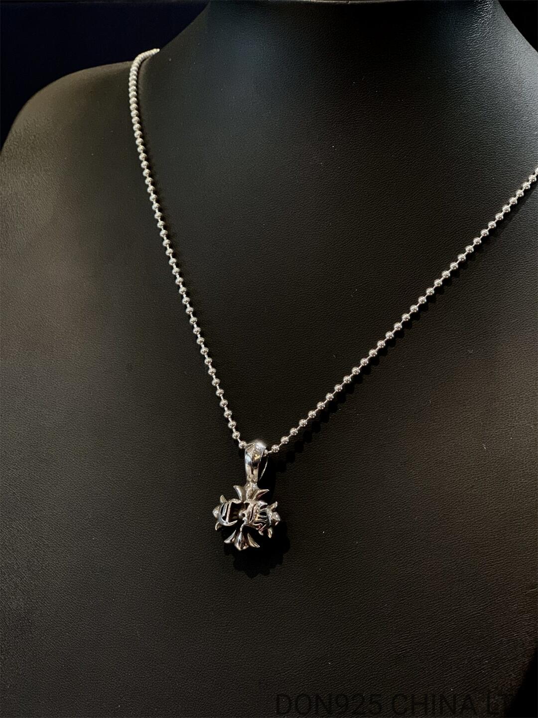 CHROME HEARTS Logo Necklace (with Ball Chain)