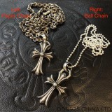 CHROME HEARTS Small Cross Necklace